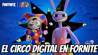 JAX Y POMNI EN FORNITE // FANDUB ESPAÑOL #glitch #tadc