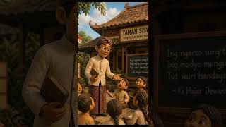 Ki hadjar Dewantara#animasiclay ‎#motivasi‎#katabijak‎#quoteskehidupan‎#nasehatkehidupan
