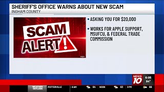 Ingham County Sheriff’s Office warns of new impersonation scam