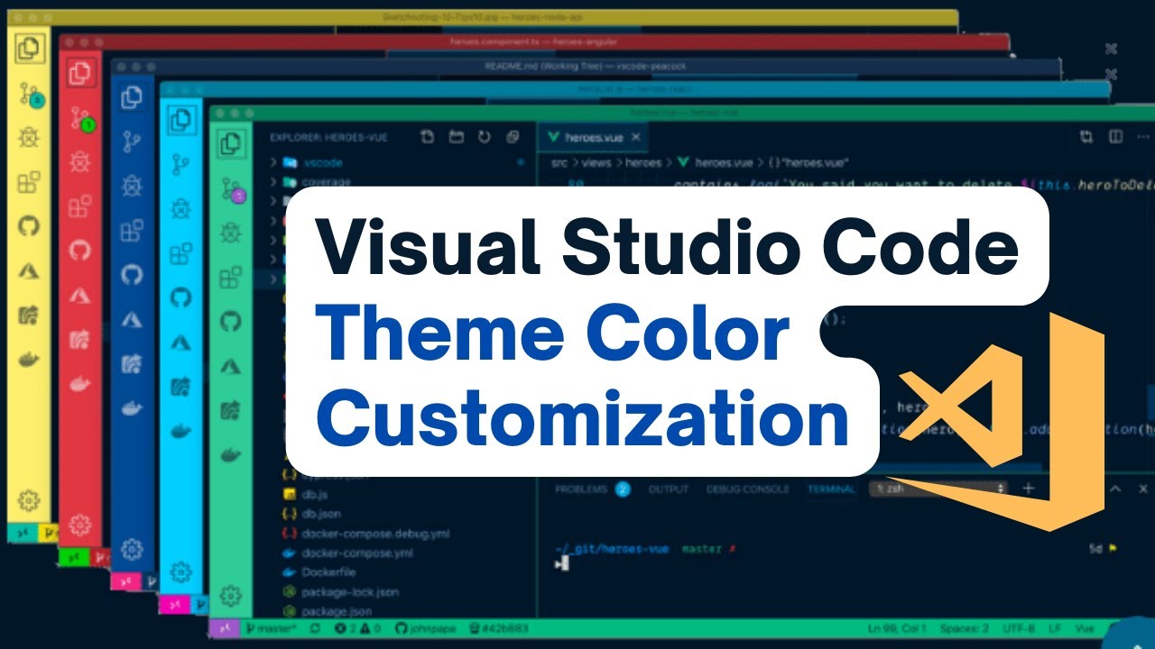 How To Change Colors In Visual Studio Code?