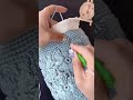 Flowers crochet bag.