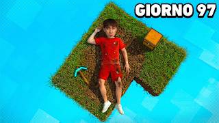 REAGISCO a SONO SOPRAVVISSUTO 100 GIORNI sulla SKYBLOCK di MRBEAST!!