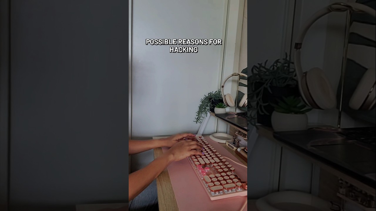 Ever wondered *why* hackers hack? 