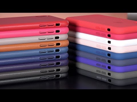 apple-iphone-x-silicone-vs-leather-cases-(all-colors!)