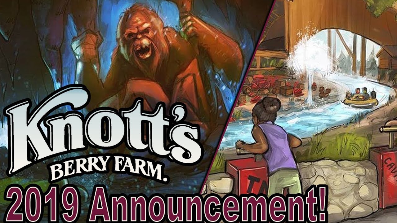 Calico River Rapids Announced for Knott's in 2019! | Re-theming of Bigfoot River Rapids!