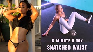 SNATCHED WAIST Lower Abs Workout | CAN YOU DO THIS?! Intense At-home workout routine