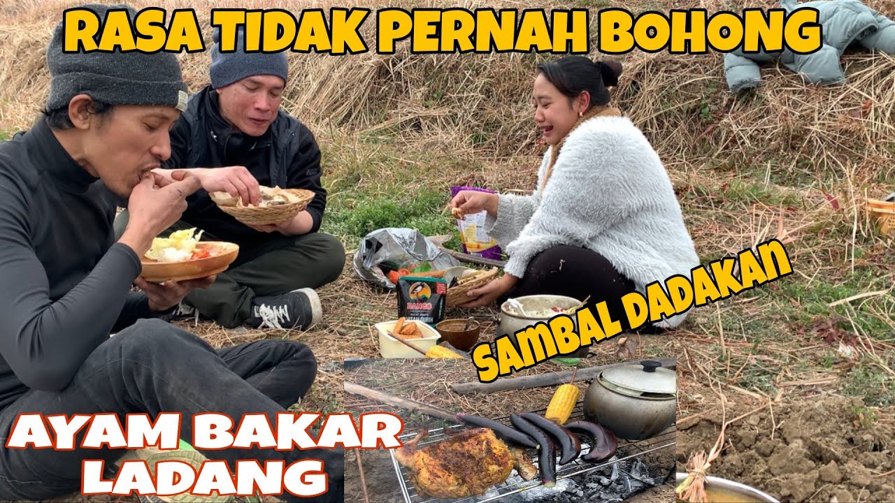 TERNYATA MASAK DI ALAM LEBIH BERASA NIKMATNYA SERU MENYENANGKAN