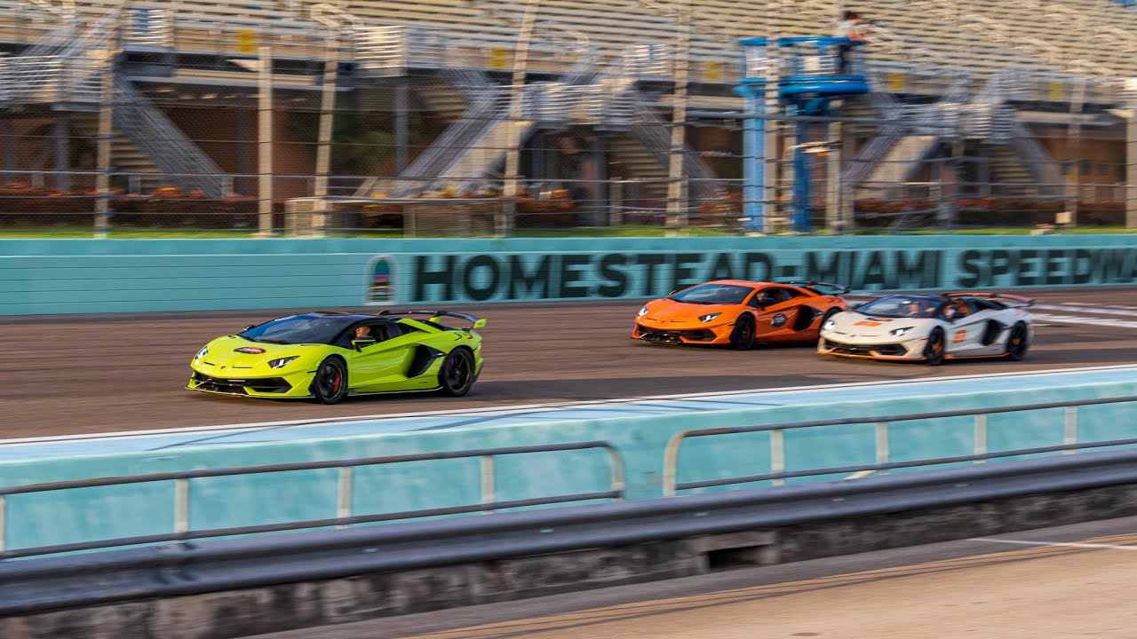 INSANE SUPERCAR RALLY! 80+ Supercars BLASTING from Lamborghini MIAMI ...