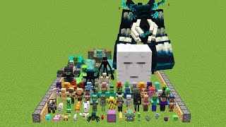 x300 mobs combined in minecraft!