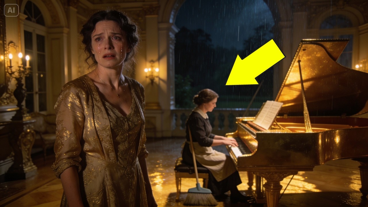 Ich hörte die Reinigungskraft Klavier spielen und erstarrte. Diese Melodie kannte nur ich – und meine Tochter, die vor zwanzig Jahren verschwand. „Woher kennen Sie diese Melodie?“, fragte ich mit...