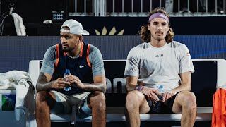 When Kyrgios & Tsitsipas Played Doubles TOGETHER Like Best Friends