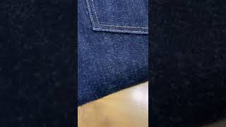 Warpweft Company - Asanoha 18oz selvedge denim  #denim #jeans #shorts