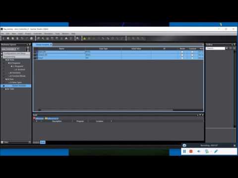 Using Microsoft excel edit variable tags, paste back to Sysmac Studio (NJ/NX PLC programming Skill)