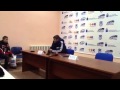 Послематчевая конференция Игоря Чугайнова