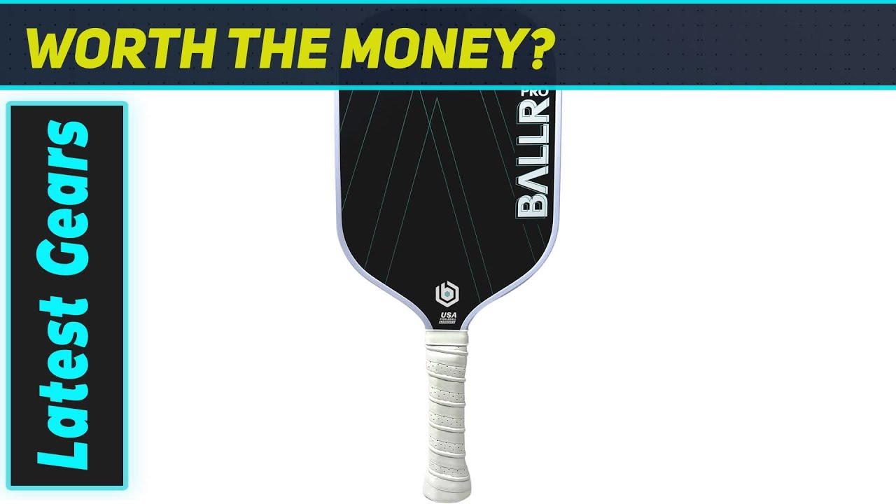 BALLR Pro Pickleball Paddle: Unleash Unstoppable Spin & Control!