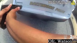 Bodycam video shows police shootout that killed man in Southwest Baltimore