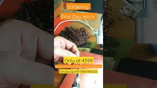 How to Use Solder Iron  #mobilerepairing  #mobilerepairingcourse  #ytshorts Check Description