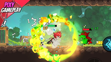 The destructive circle of fire || Hero Blitz: RPG Roguelike (Android, iOS)