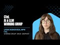 CTeL AI & LLM Working Group | January 21, 2026