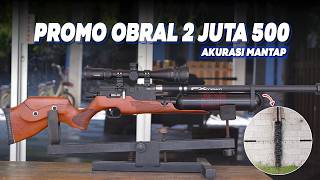 TES BOCAP FX CROWN 500 CC 2 JUTAAN AKURASI MANTAP !! PROMO SENAPAN ANGIN PCP BOCAP TERBARU 2026