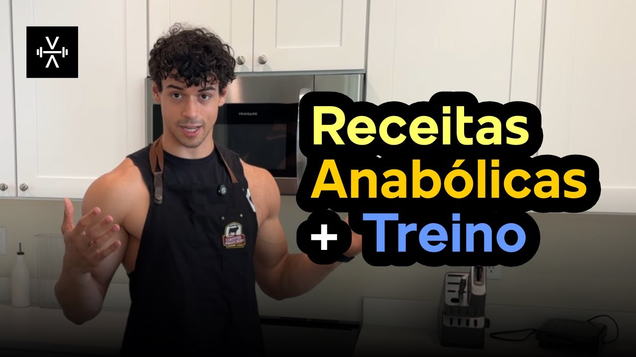 Receitas ANABÓLICAS + TREINO de perna | VICTOR ALEXANDRE