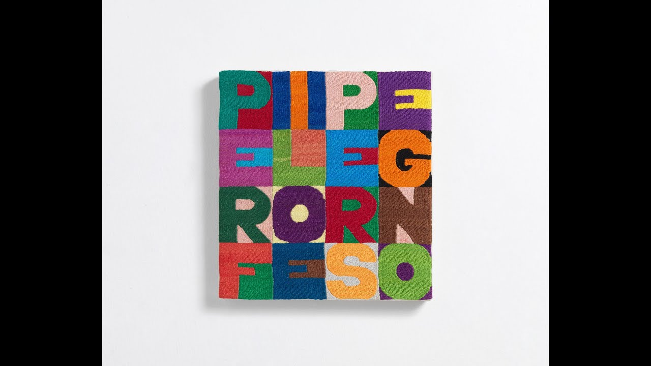 Alighiero Boetti I Per filo e per segno, 1992 - YouTube