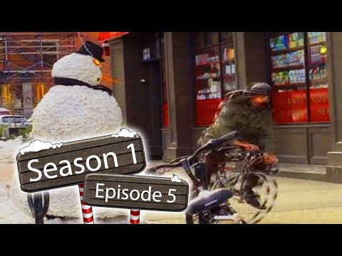 Funny Scared guy right off his bike Prank Funny