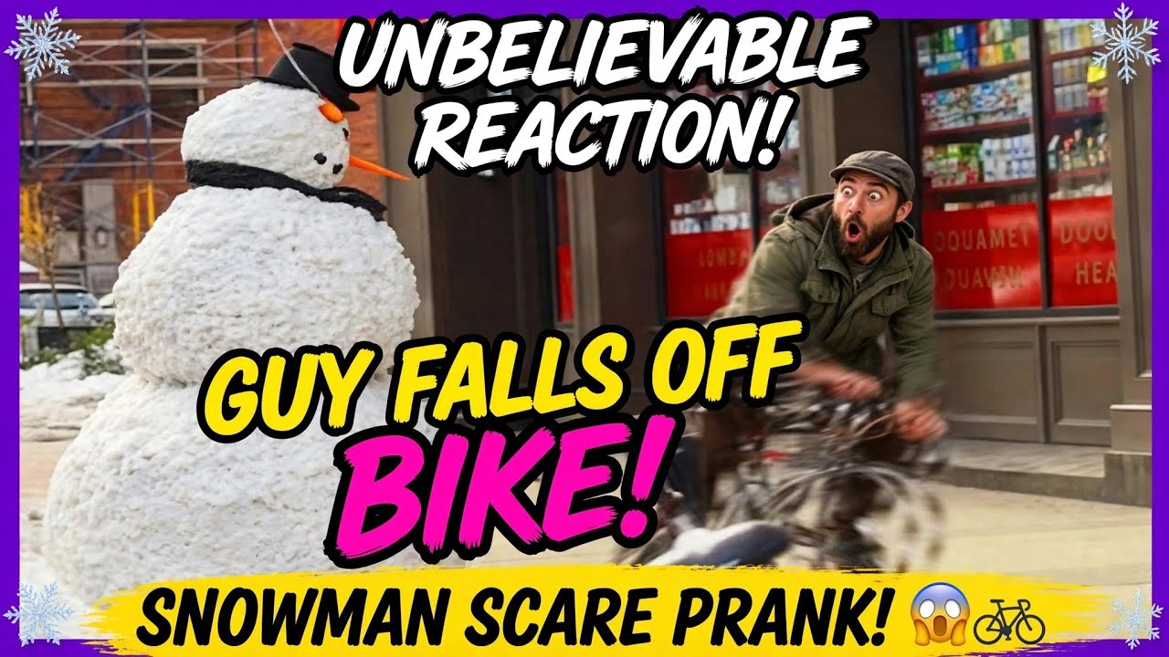 Bild från Scared guy right off his bike Prank Funny