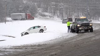 Winter Storm Travel Chaos On The Road In Knoxville TN