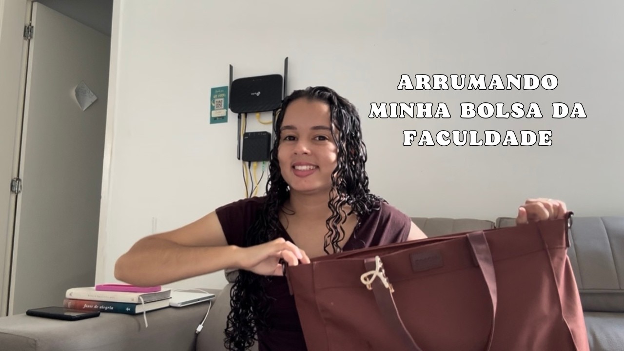 O QUE EU LEVO NA MINHA BOLSA DA FACULDADE | TOTE DAILY DA GOCASE