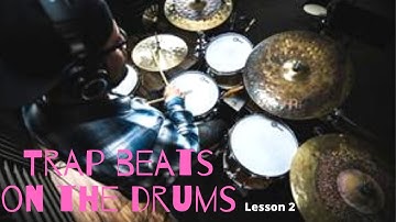 How to play trap beats on the drums 2