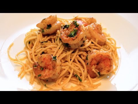Homemade Garlic Shrimp Scampi Sauce (Quick and Easy with White Wine) | Shrimp Scampi Pasta