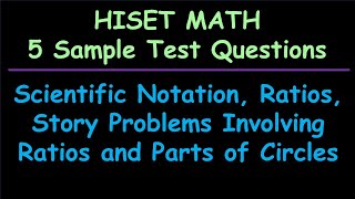 HiSET Math: 5 Sample Test Questions