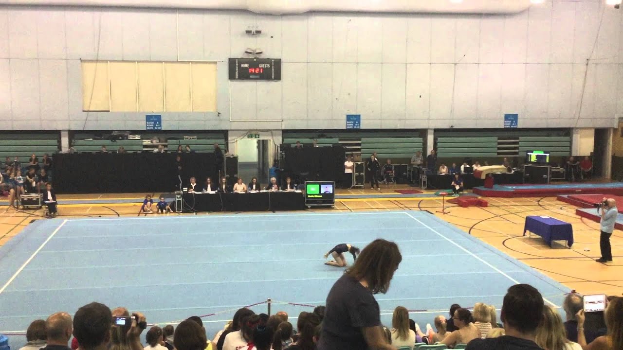 Emily Gibson floor Challenge cup 2015