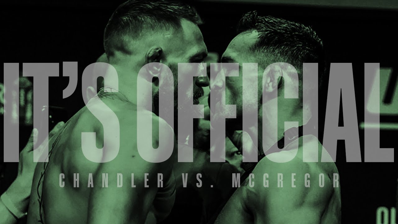 Team chandler vs team mcgregor on the ultimate fighter tuf first