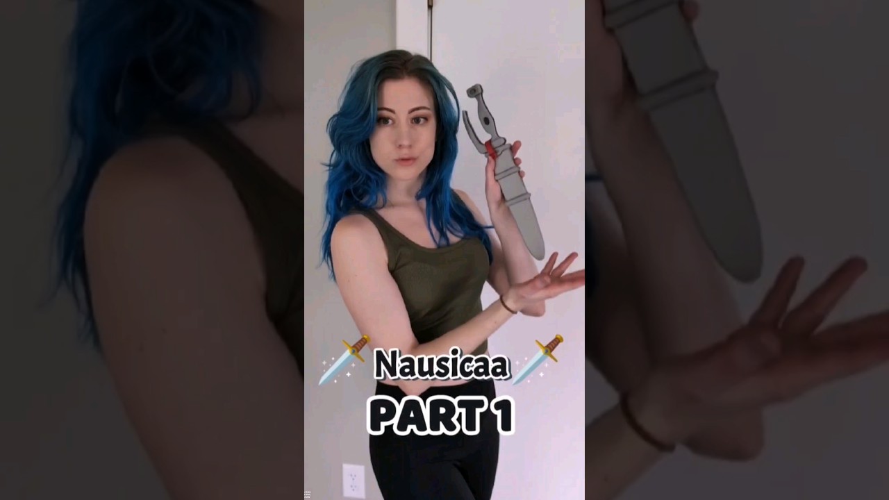 🗡️ Nausicaa🗡️ PART 1 #cosplay #nausicaa #knife