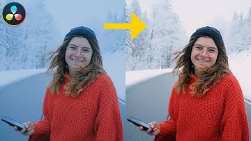 Color Correcting a highly COMPRESSED clip with the WRONG White Balance | DaVinci Resolve Tutorial