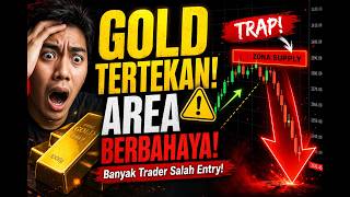 Gold Tertekan !! Area Berbahaya !, Banyak Trader Salah Entry..! screenshot 5