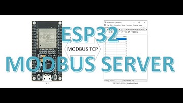 ESP32 Modbus TCP Communication as Modbus Server