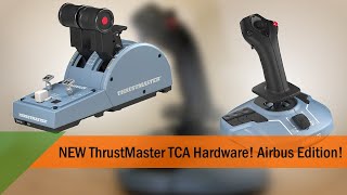 NEW Thrustmaster TCA Airbus Hardware + TCA Sidestick Airbus Edition Unboxing