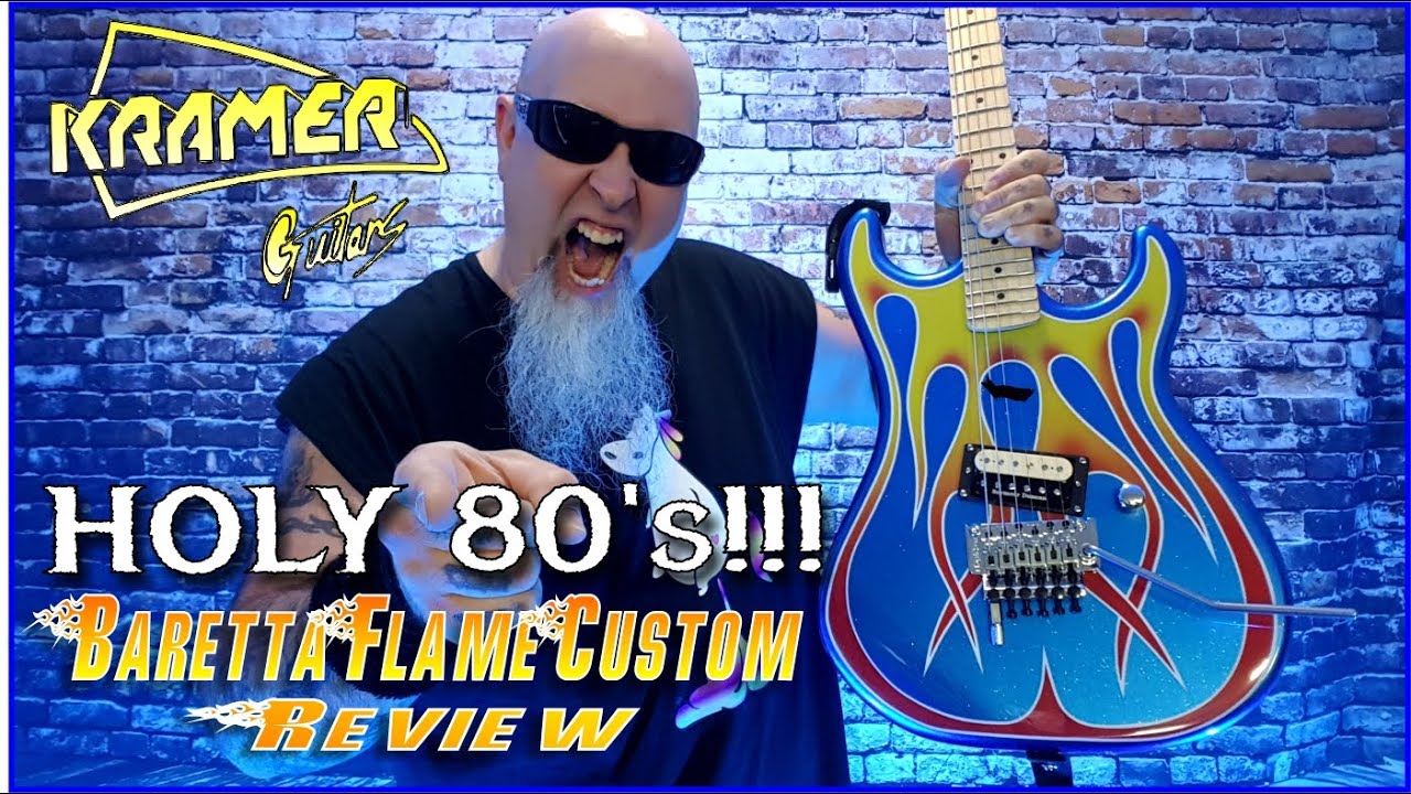 KRAMER BARETTA FLAME CUSTOM - REVIEW & DEMO 