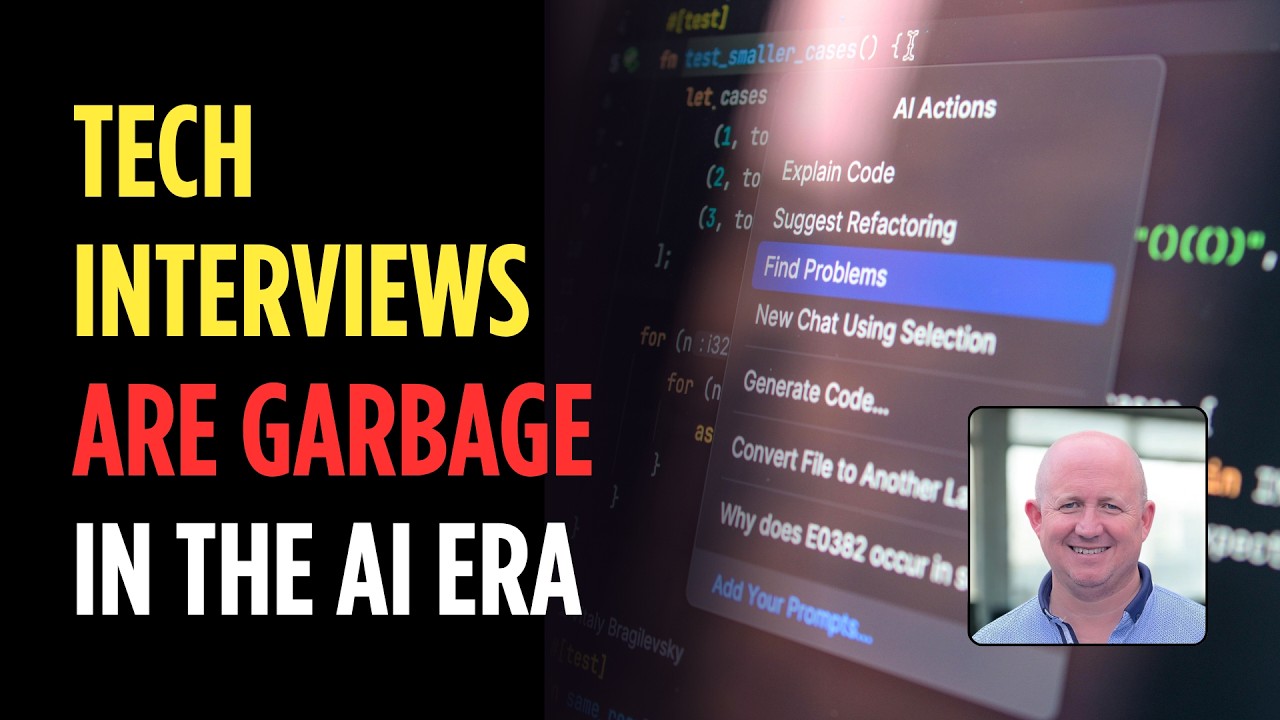 Tech Interviews Are Garbage In The AI Era | John Roche | Chaos To Clarity Podcast