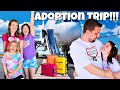 First Flight EVER! | Adoption TRIP!