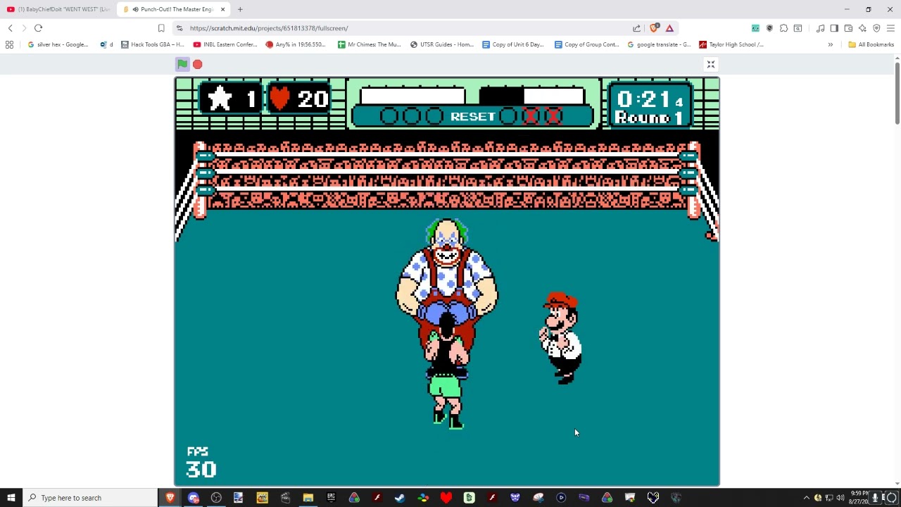 [33.1] Punch-Out!! The Master Engine - Mad Clown (Classic) Speedrun