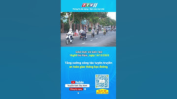 Tăng cường công tác tuyên truyền an toàn giao thông học đường #Shorts