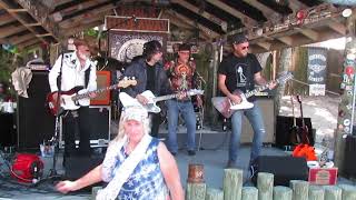 MEMORIAL DAY AT EARL'S HIDEAWAY WITH PREACHER STONE ON THEIR STAGE  05-27-2024