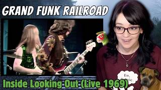 First Time Hearing Grand Funk Railroad - Inside Looking Out (Live 1969) | REACTION