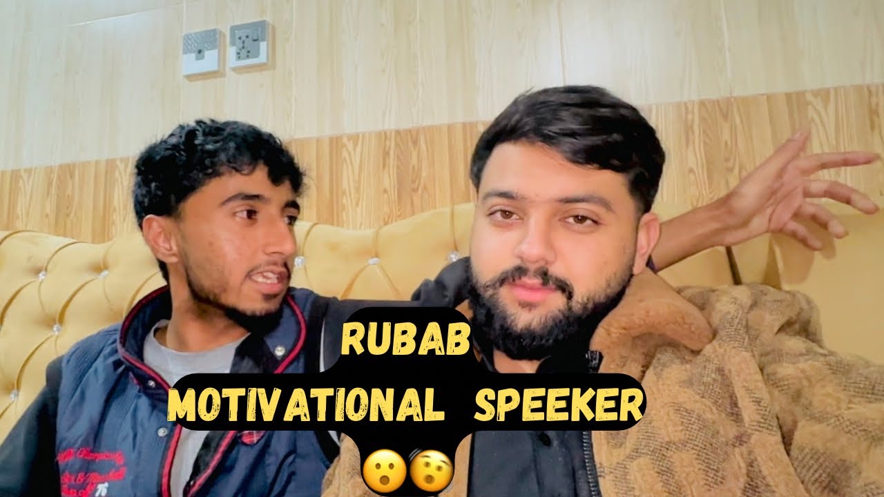 Motivational Speeker Ban Gaya Rubab😮