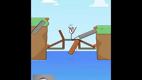 Bridge Puzzle (WEEGOON) - Levels 21- 40 - Gameplay Walkthrough - Funny Stickman Puzzle Game