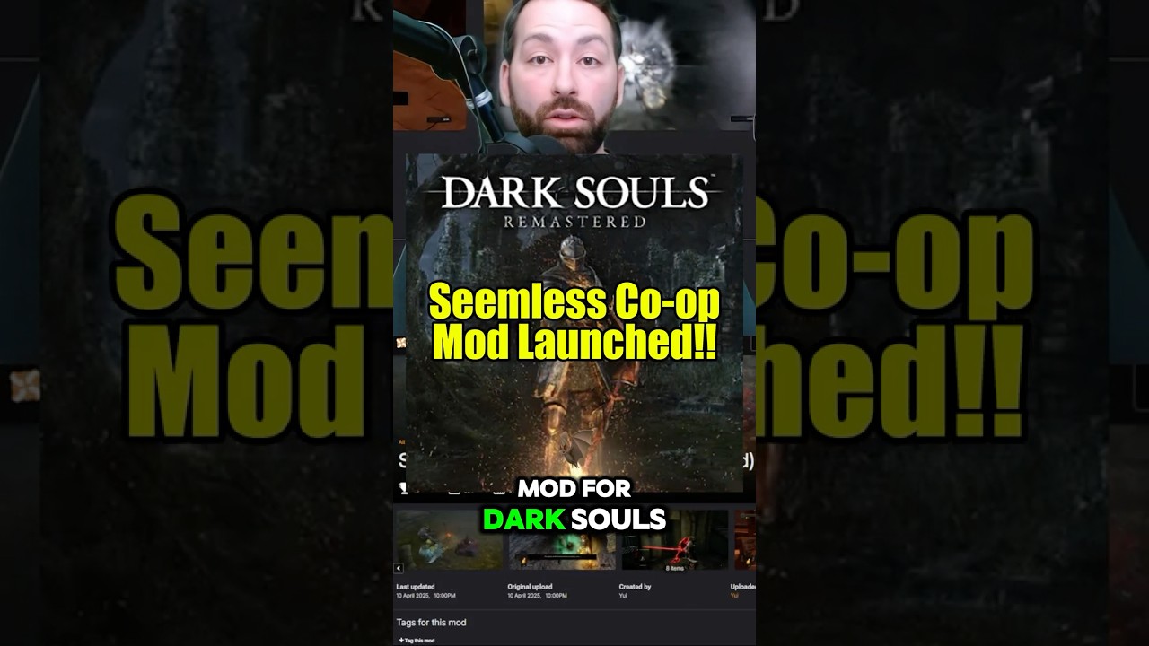 Dark Souls Remastered seemless co-op mod is now LIVE!!